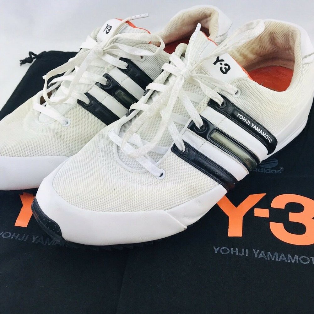 Yohji Yamamoto Adidas Y-3 Mens 10 LEATHER Sneaker